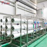 Sistema de Ósmosis Inversa Industrial, Equipo de Purificación de Agua con Bomba y Tanque de Presión, 1 Año de Garantía, Productividad de 5000L/Hora