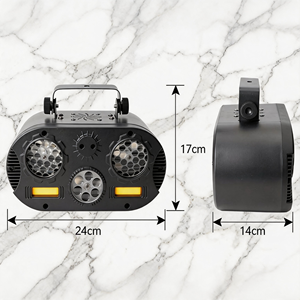 Nouvelle lumière de scène LED DMX512 5-en-1 avec effets papillon et faisceau RGBW activés par le son pour DJ, soirées et discothèques - Product Image 6