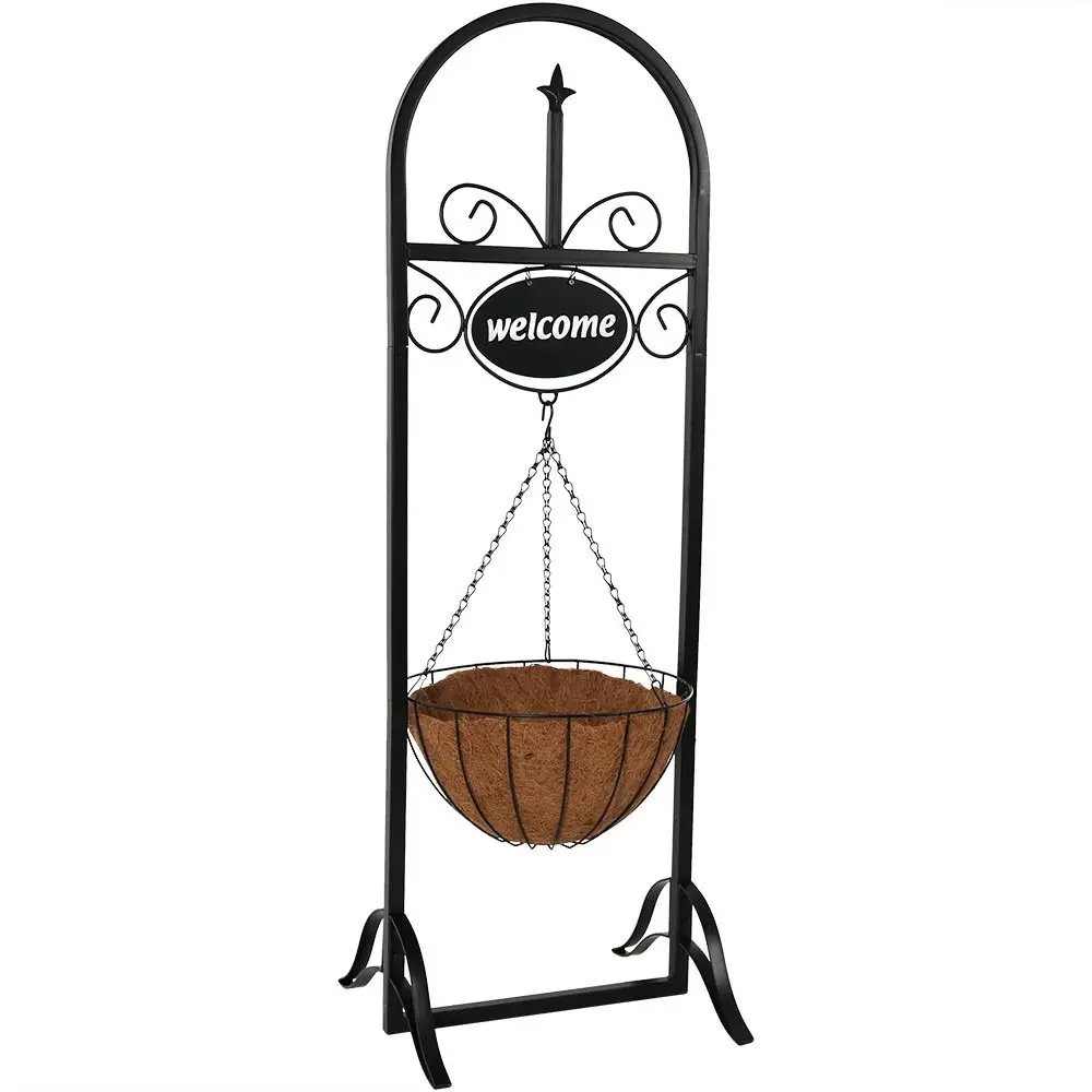 New Arrival Hanging Basket Planter Stand For Indoor Outdoor used