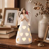 Lanterne en bois commémorative avec tiroir floral, cadeau de sympathie pour les parents, porte-bougie de commémoration funéraire pour table