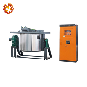 Lò nấu kim loại phế liệu 100kg 500kg 1 tấn, nấu chảy kẽm đồng nhôm, máy làm thỏi nhôm - Product Image 5