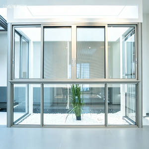 Hurricane Proof Custom Aluminum Sliding <b>Window</b> Exterior Use High Performance Custom Aluminum Sliding <b>Window</b> Anti Theft - Product Image 2