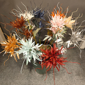 Fleur artificielle en plastique Epiphyllum 10cm-30cm, décoration de mariage, arrangement floral simulé - Product Image 2