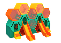 Terrain de jeu intérieur de location commercial pour enfants personnalisé Équipement de jeu souple en mousse pour tout-petits Ensemble de jeu souple