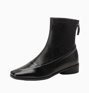 Up-0690r Stivaletti Invernali da <span class=keywords><strong>Donna</strong></span> con Tacco Basso e Grosso in Pelle PU per Vendita all'Ingrosso - Product Image 1