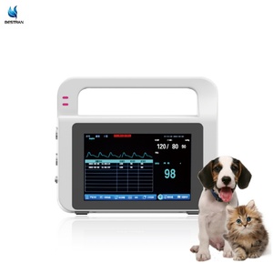 Moniteur vétérinaire BT-PM06V Clinic à 3 paramètres pour animaux, moniteurs multiparamètres pour vétérinaires, prix pour animaux de compagnie, moniteur de signes <span class=keywords><strong>vitaux</strong></span> - Product Image 2