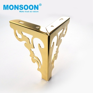 Patas de Repuesto para Muebles, Patas de Sofá en Cromo Dorado, Accesorios de Hardware para Sofá, Cocina, Sala de Estar - Product Image 2