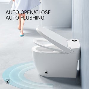 <span class=keywords><strong>WC</strong></span> <span class=keywords><strong>suspendu</strong></span> en céramique encastré au sol, réservoir intégré, chasse d'eau automatique, télé<span class=keywords><strong>commande</strong></span> intelligente pour la maison - Product Image 3