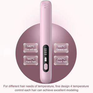 Distribuidor quería <span class=keywords><strong>plancha</strong></span> de pelo y rizador portátil <span class=keywords><strong>plancha</strong></span> plana inalámbrica herramienta de estilismo compacta <span class=keywords><strong>para</strong></span> viajes - Product Image 4