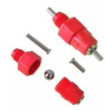 Bebedor de mamilo e frangos, sistema para fazenda, automático, aves, plástico, vermelho e branco, material de cor de pvc - Product Image 5