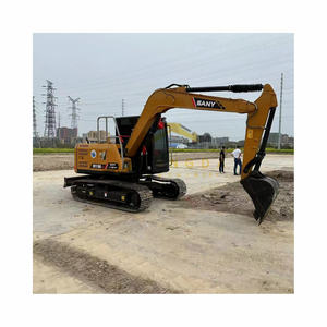 Alta calidad usada Sany SY75C Mini excavadora 75Ton Crawler Hydraulic 90% disponibilidad Core Engine Pump Motor Gearbox China - Product Image 5