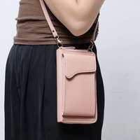Sac à bandoulière portable en cuir PU pastel avec fermeture éclair, mini sac à main de 7 pouces, tendance