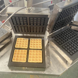 Automatic Egg Roll Biscuit Small Sugar Wafer Making <b>Machine</b> Commercial <b>Waffle</b> Crispy Ice Cream Cone Baking Shaping <b>Machine</b> - Product Image 1