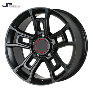 Moyeu de roue noir 16 "17" 18 ''20'' jantes en alliage tout-terrain 6x139.7 5x150 5x114.3 prix de gros roue de voiture pour TOYOTA # SUR1057 - Product Image 3