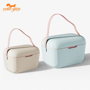 Ensemble de glacières de luxe Cedar Space <span class=keywords><strong>Vogue</strong></span> 6QT, plusieurs couleurs, matériau PP, étanche, isotherme, style moderne pour la conservation des aliments - Product Image 2