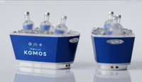 Seau à glace lumineux LED en plastique de 16 L en forme de bateau, personnalisé par le fabricant, pour fêtes, KTV, bars, et réceptions de cocktails et de vin