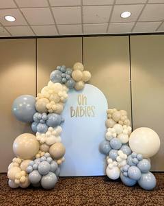 4*7 футов Рамка из алюминиевого сплава роскошный праздничный фон для дня рождения свадьбы baby shower - Product Image 1