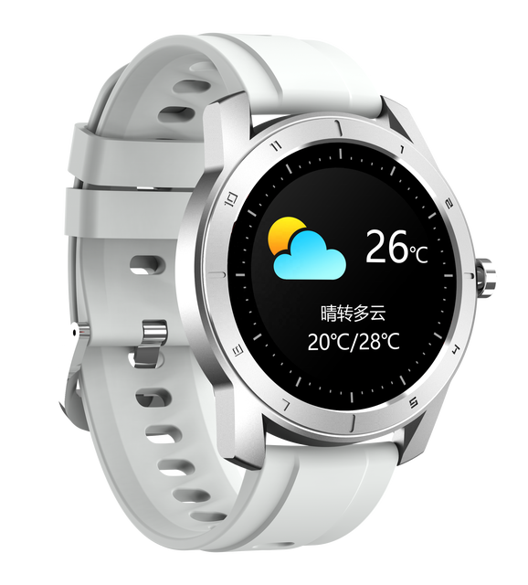 Latest Model Measurement Touch Screen IP67 Waterproof Sleep Tracker Pedometer Smart Watch AMOLED Display 5-10 Days Battery Life