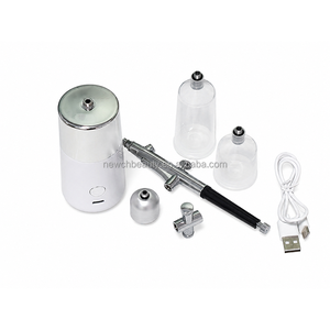 Kit de Aerógrafo Recargable por USB <span class=keywords><strong>para</strong></span> Maquillaje, <span class=keywords><strong>Pintura</strong></span> Corporal, Barbería, Tatuajes, Tinte de Uñas, Tinte de Cejas, Herramienta Cosmética - Product Image 4