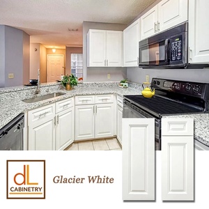 Tùy chỉnh bố trí-Modular nội thất Hiện Đại Mỹ trắng lớn lên bảng điều khiển cửa tủ bếp tường trong Florida kho - Product Image 6