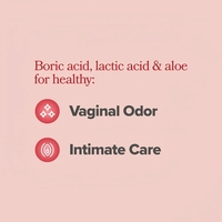 Suppositoires vaginaux à l'acide borique et aux herbes naturelles pour soulager les symptômes de la vaginose bactérienne chez la femme, 12 unités |   Fabriqué en Chine