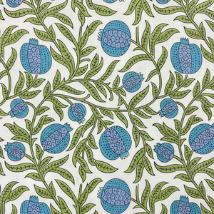 ผ้าฝ้ายออร์แกนิคพิมพ์ลายด้วยมือแบบอินเดีย ลายดอกไม้สีเหลืองน้ำตาล กว้าง 44 นิ้ว เหมาะสำหรับทำผ้าม่าน กระเป๋า และงานแฟชั่นสำหรับเด็กผู้หญิง - Product Image 1