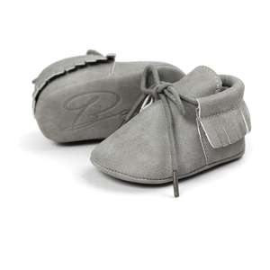 Nuevos zapatos de suela dura de cuero PU suave para bebés, mocasines con flecos para bebés de 0 a 24 meses - Product Image 5