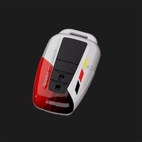 Housse de clé à distance ABS pour Toyota Camry CHR Prius Corolla RAV4 Prado 2017 2018 Avalon Land Cruiser Accessoires Auto