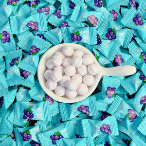 Caramelos <span class=keywords><strong>de</strong></span> Menta Sin Azúcar con Vitamina C OEM, en Forma <span class=keywords><strong>de</strong></span> Bola Blanca, Sabor Lichi, Aliento Fresco - Product Image 5