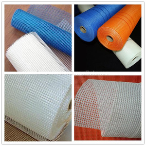 Nqfiber xuất khẩu nhà máy 110g 165g 4*4 5*5 sợi thủy tinh lưới vải gia cố bê tông sợi thủy tinh lưới được sử dụng trong xi măng thạch cao - Product Image 5