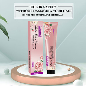 Crème colorante pour cheveux à l'huile d'argan sans ammoniaque ni PPD, qualité professionnelle pour salon, convient à tous les types de cheveux - Product Image 4