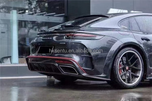 ชุดแต่ง Zndr Panamera 971 คาร์บอนไฟเบอร์ กันชน สเกิร์ตข้าง ดิฟฟิวเซอร์ สปอยเลอร์ ฝากระโปรง อัพเกรดสำหรับ Porsche ปี 2017-2021 - Product Image 4