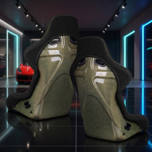 Siège de voiture personnalisable SSCUS modèle APEX-KEV, siège baquet complet en tissu Kevlar, coque légère universelle, siège de course 8,5 kg - Product Image 1