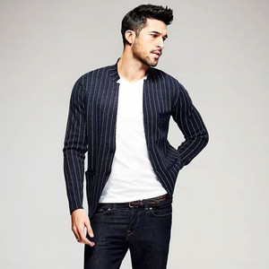 Bông Và Vải Lanh Twill Sợi-Nhuộm Vải Lanh Sọc Sọc Vải Xương Cá Hạt Vải Blazer - Product Image 5