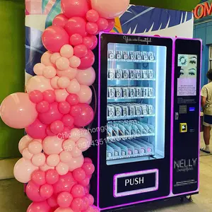 Venta al por mayor máquina automática de pestañas máquina expendedora de productos de maquillaje de belleza