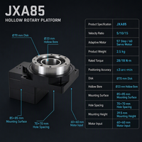 Plateforme rotative de précision JXA85 pour automatisation industrielle, table rotative à couple élevé pour servomoteur