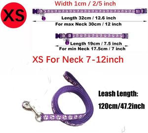 Collier et laisse pour chien réglables en nylon multicolores, vente en gros du fabricant - Product Image 4
