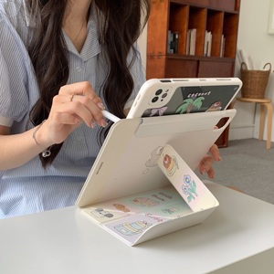 Nouvelle conception, étui de protection pour tablette antichoc avec séparation magnétique, motif chiot mignon Instagram, pour <span class=keywords><strong>iPad</strong></span> 5/6/<span class=keywords><strong>7</strong></span>/8/<span class=keywords><strong>9</strong></span>/Pro 2 3 - Product Image 4