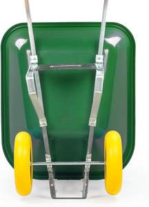 कारखाने बहु रंग टिकाऊ 200 लीटर भारी शुल्क व्हीलबैरो के साथ बगीचे घर कार्ट के लिए ट्विन पु-पंक्चर - Product Image 3