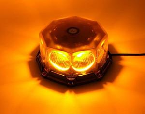 ไฟสัญญาณเตือน96LED 10-80V สีแดงอำพันกันน้ำพร้อมไฟเตือนหมุนด้วยแม่เหล็กไฟฉุกเฉินเพื่อความปลอดภัยสำหรับยานพาหนะรถยนต์ - Product Image 4