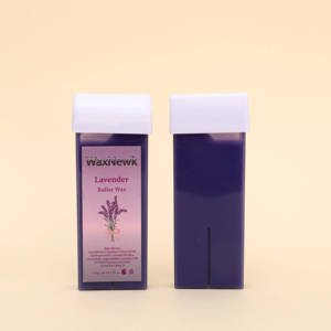 WaxNewK vente en gros <span class=keywords><strong>pas</strong></span> <span class=keywords><strong>cher</strong></span> échantillon 100g lavande violet film chaud épilation rouleau <span class=keywords><strong>cire</strong></span> pour épilation rouleau sur <span class=keywords><strong>cire</strong></span> - Product Image 3