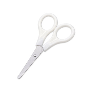 Mini tijeras de punta redonda de acero inoxidable de 3.5 pulgadas para niños, estudiantes, oficina y uso doméstico - Product Image 1