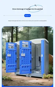 Inodoro Químico Portátil de Plástico HDPE, Cabina de <span class=keywords><strong>Baño</strong></span> Móvil, Venta al por Mayor, Económico para Obras de Construcción, Campamentos, Festivales, OEM - Product Image 4