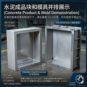 Stampi in Acciaio per Calcestruzzo per Muri di Contenimento Prefabbricati - Dimensioni Precise, Facile Smontaggio, Forme Riutilizzabili per Colata di Cemento - Product Image 2