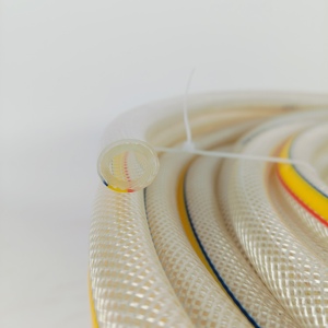 Manguera de Gas Corrugada Flexible de <span class=keywords><strong>PVC</strong></span> Natural para GLP, Resistente al Ozono, de Alta Presión, Duradera, Ecológica, Amarilla, para Cocina - Product Image 3