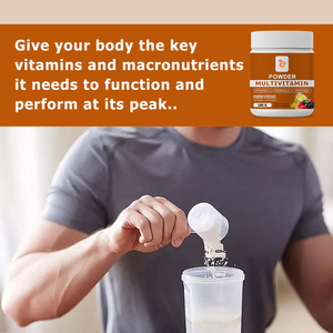 Poudre de multivitamines en vrac OEM ODM, mélange complet avec un mélange de minéraux et d'antioxydants, favorise un état d'âme équilibré, compléments alimentaires en poudre - Product Image 3