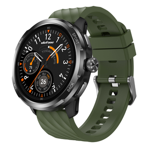 นาฬิกาอัจฉริยะ Ulefone Armor Watch Pro หน้าจอ AMOLED 1.50 นิ้ว อัตรารีเฟรช 60Hz หน่วยความจำ 256MB แบตเตอรี่ 410mAh มาตรฐาน IP68 นาฬิกาอิเล็กทรอนิกส์ รองรับกีฬามากกว่า 100 ประเภท นาฬิกาเพื่อสุขภาพ - Product Image 2