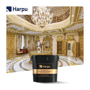 Nước dựa trên Vàng Nội Thất Tường sơn lớp phủ chất lỏng cho nhà sơn với bàn chải ứng dụng - Product Image 4