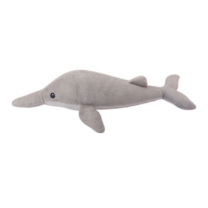 Jouet de dauphin du fleuve <span class=keywords><strong>Yangtze</strong></span> en peluche réaliste pour les programmes d'éducation marine remplis de coton PP - Product Image 1