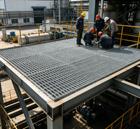 Grilles de drainage composites pour caniveaux, grilles de drainage en acier, fournisseur de grilles de sol en acier